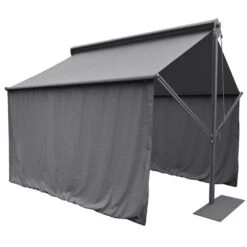 Rideaux Pour Tonnelle Salsa Ardoise