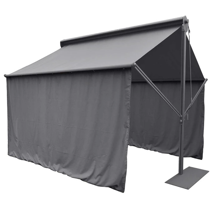 Rideaux Pour Tonnelle Salsa Ardoise 1 Rideaux Pour Tonnelle Salsa Ardoise