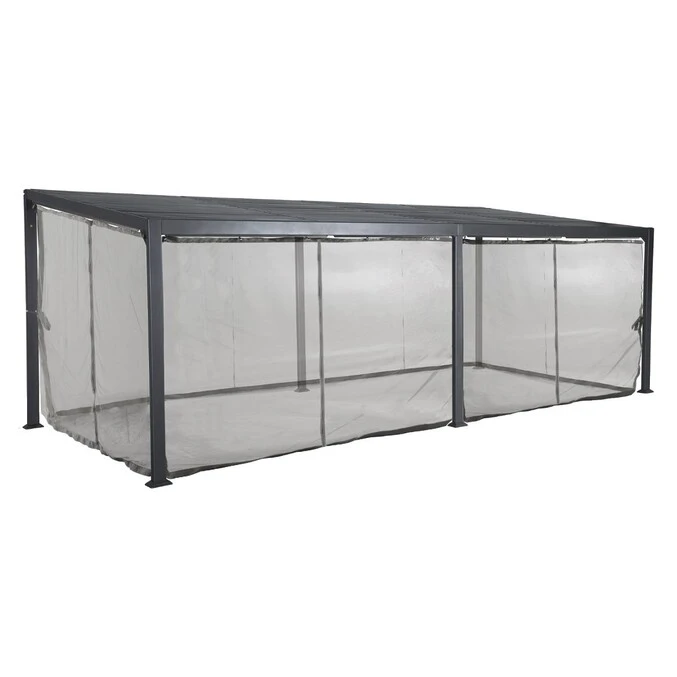 Moustiquaire Pour Pergola Avila Graphite 1 Moustiquaire Pour Pergola Avila Graphite