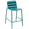 Chaise De Bar Empilable Phuket Bleu Canard