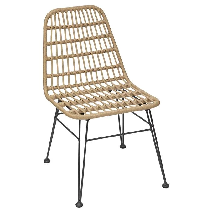 Lot De 2 Chaises De Jardin Lambada Sésame & Graphite 3 Lot De 2 Chaises De Jardin Lambada Sésame & Graphite – Image 3