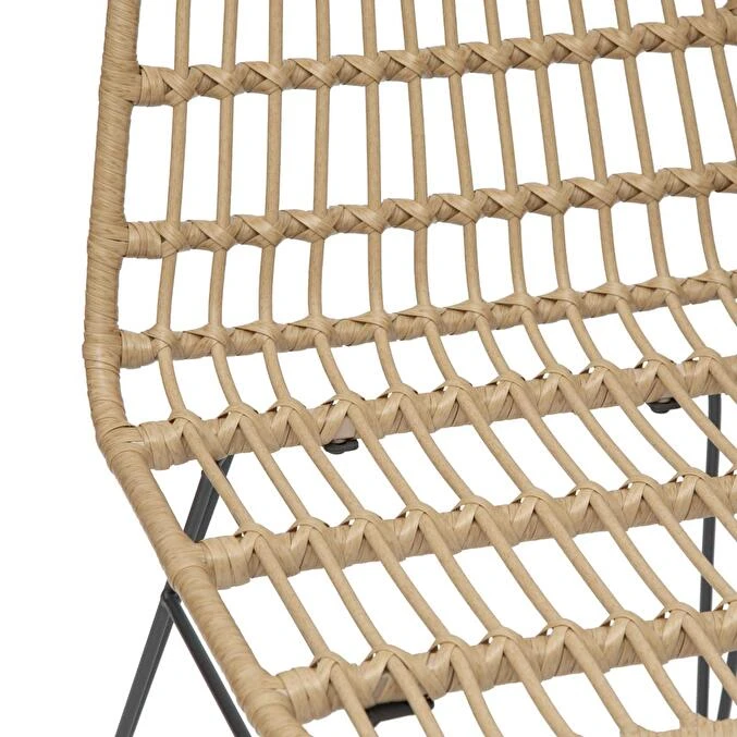 Lot De 2 Chaises De Jardin Lambada Sésame & Graphite 4 Lot De 2 Chaises De Jardin Lambada Sésame & Graphite – Image 4