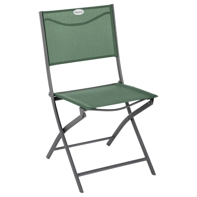Lot De 4 Chaises De Jardin Pliantes Modula Vert Olive & Graphite 2 Lot De 4 Chaises De Jardin Pliantes Modula Vert Olive & Graphite – Image 2