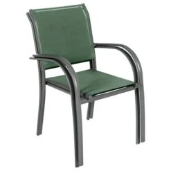 Fauteuil De Jardin Empilable Piazza Vert Olive & Graphite 5 Fauteuil De Jardin Empilable Piazza Vert Olive & Graphite -Maison du jardin Magasin 00W079321C