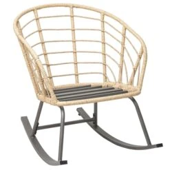Fauteuil à Bascule Cherone 9 Fauteuil à Bascule Cherone -Maison du jardin Magasin 00W079323C