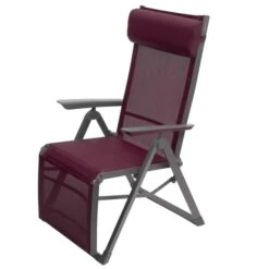 Fauteuil De Jardin Inclinable Decima Bordeaux & Graphite 8 Fauteuil De Jardin Inclinable Decima Bordeaux & Graphite -Maison du jardin Magasin 00W079324C