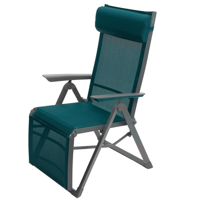 Fauteuil De Jardin Inclinable Decima Bleu Canard & Graphite 3 Fauteuil De Jardin Inclinable Decima Bleu Canard & Graphite – Image 3