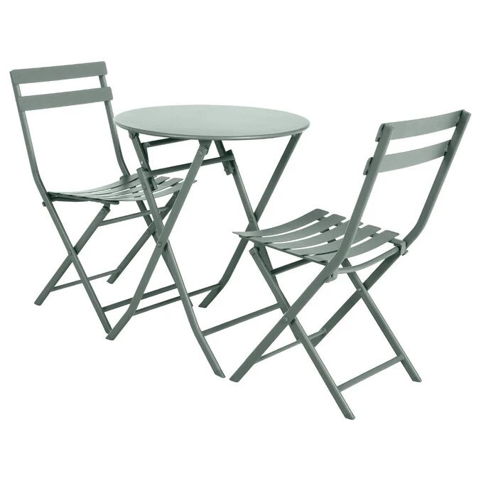 Table De Jardin Pliante Ronde Greensboro Vert Olive 3 Table De Jardin Pliante Ronde Greensboro Vert Olive – Image 3