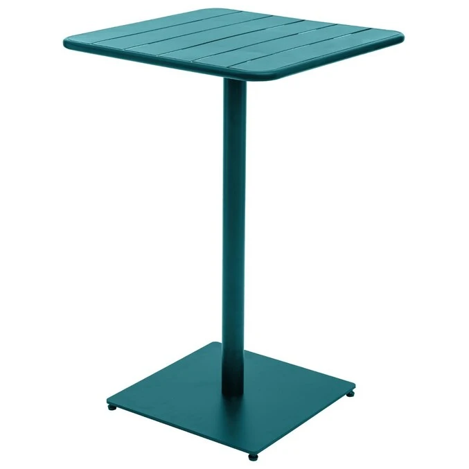 Table Haute De Jardin Phuket Bleu Canard 2 Table Haute De Jardin Phuket Bleu Canard – Image 2