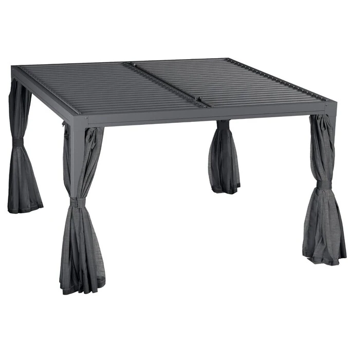 Rideaux Pour Pergola Bioclimatique Majaé 2 Rideaux Pour Pergola Bioclimatique Majaé – Image 2