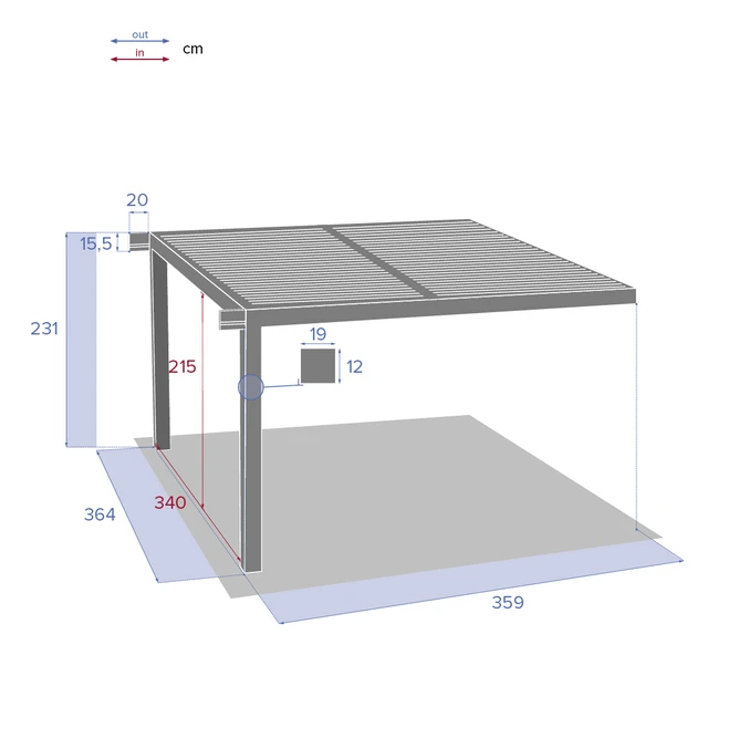 Extension Latérale Pour Pergola Bioclimatique Majaé 4 Extension Latérale Pour Pergola Bioclimatique Majaé – Image 4