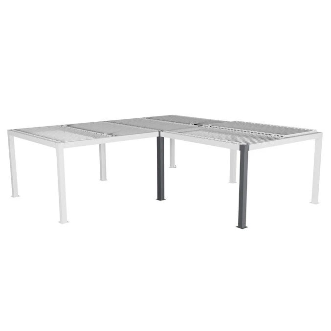 Kit De 2 Poteaux D'angle Pour Pergola Bioclimatique Majaé 1 Kit De 2 Poteaux D'angle Pour Pergola Bioclimatique Majaé