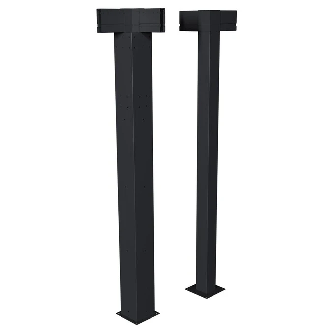 Kit De 2 Poteaux D'angle Pour Pergola Bioclimatique Majaé 2 Kit De 2 Poteaux D'angle Pour Pergola Bioclimatique Majaé – Image 2