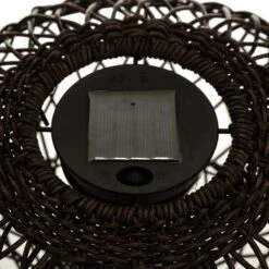 ATMOSPHERA Lampe D'extérieur Solaire Boule Noire 7 ATMOSPHERA Lampe D'extérieur Solaire Boule Noire -Maison du jardin Magasin 00W079432D