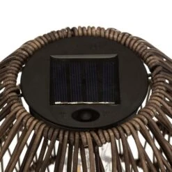 ATMOSPHERA Lampe D'extérieur Solaire Ovale Beige 6 ATMOSPHERA Lampe D'extérieur Solaire Ovale Beige -Maison du jardin Magasin 00W079433C