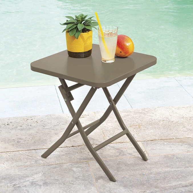 Table D'appoint De Jardin Carrée Greensboro Tonka 1 Table D'appoint De Jardin Carrée Greensboro Tonka