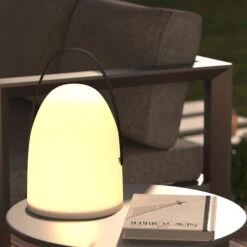 ATMOSPHERA Lampe Solaire D'extérieur Cléo Blanc