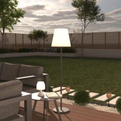 ATMOSPHERA Lampe Solaire D'extérieur Rony Blanc