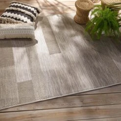 ATMOSPHERA Tapis D'extérieur Effet Laine