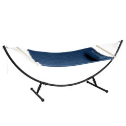 Toile De Hamac Matelassé Akio Bleu Indigo 5 Toile De Hamac Matelassé Akio Bleu Indigo -Maison du jardin Magasin 00W080026B