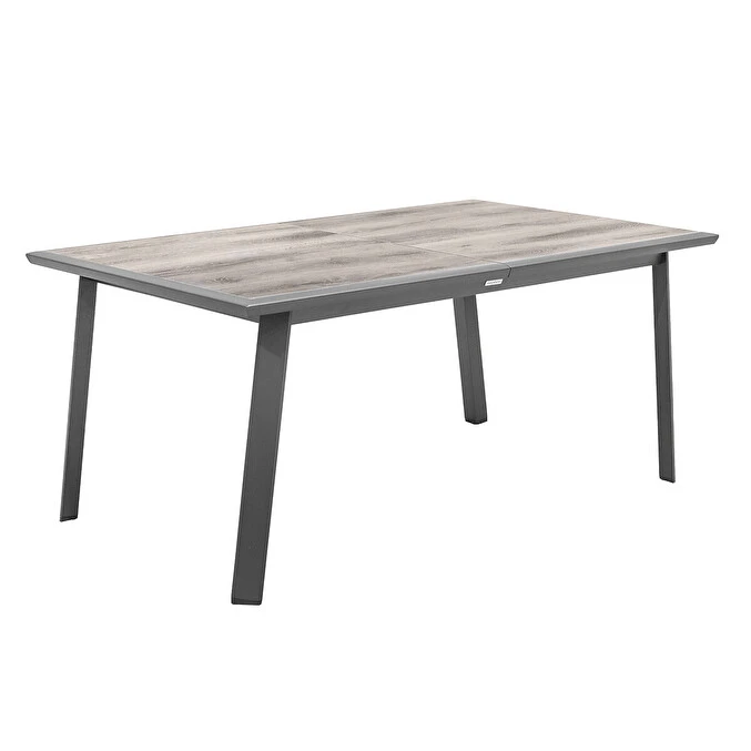 Table De Jardin Extensible Pavane Pécan & Graphite 3 Table De Jardin Extensible Pavane Pécan & Graphite – Image 3