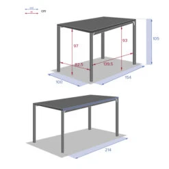 Table Haute Extensible De Jardin Évasion Seigle Effet Bois & Graphite 15 Table Haute Extensible De Jardin Évasion Seigle Effet Bois & Graphite -Maison du jardin Magasin 00W080041H