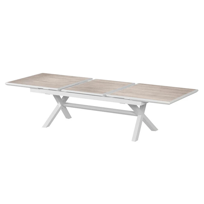 Table De Jardin Extensible Axiome Sépia Et Blanc 6 Table De Jardin Extensible Axiome Sépia Et Blanc – Image 6
