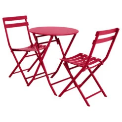 Table De Jardin Pliante Ronde Greensboro Grenade 6 Table De Jardin Pliante Ronde Greensboro Grenade -Maison du jardin Magasin 00W080044C