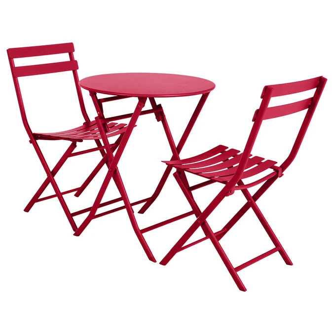 Table De Jardin Pliante Ronde Greensboro Grenade 3 Table De Jardin Pliante Ronde Greensboro Grenade – Image 3