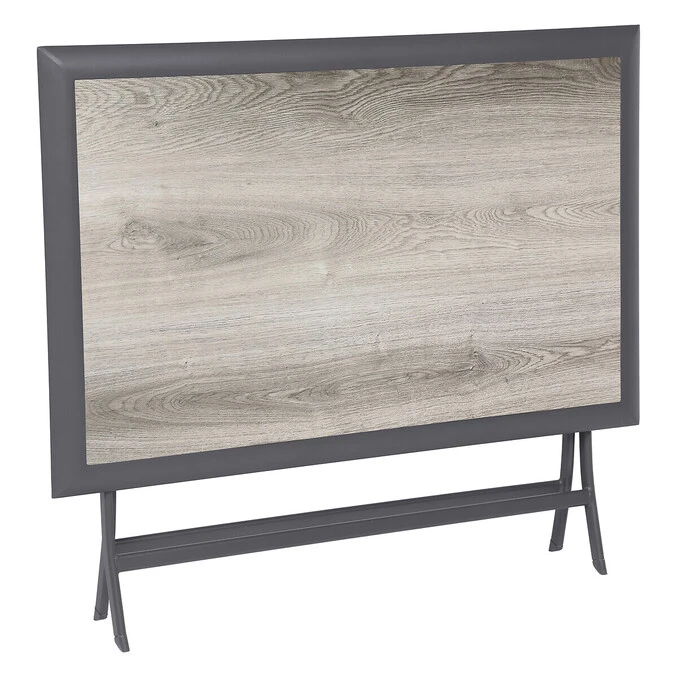 Table De Jardin Pliante Rectangulaire Azua Gris Smoke 4 Table De Jardin Pliante Rectangulaire Azua Gris Smoke – Image 4