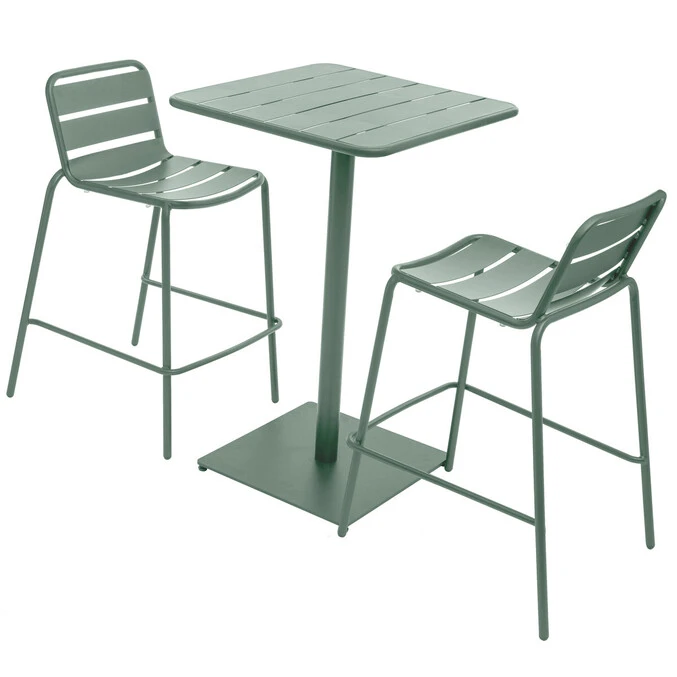 Table Haute De Jardin Phuket Vert Olive 3 Table Haute De Jardin Phuket Vert Olive – Image 3