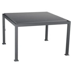 Pergola Evora Petit Modèle Graphite 6 Pergola Evora Petit Modèle Graphite -Maison du jardin Magasin 00W080082C