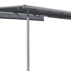 Pergola Adossée Belize Graphite 8 Pergola Adossée Belize Graphite -Maison du jardin Magasin 00W080088D