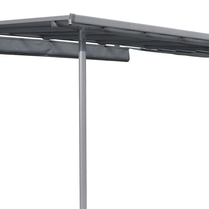 Pergola Adossée Belize Graphite 4 Pergola Adossée Belize Graphite – Image 4
