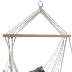 Chaise De Détente Suspendue Jinja Noir & Blanc 10 Chaise De Détente Suspendue Jinja Noir & Blanc -Maison du jardin Magasin 00W080161E
