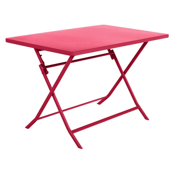 Table De Jardin Pliante Rectangulaire Greensboro Grenade 2 Table De Jardin Pliante Rectangulaire Greensboro Grenade – Image 2