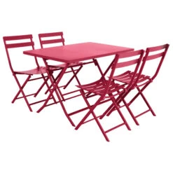 Table De Jardin Pliante Rectangulaire Greensboro Grenade 6 Table De Jardin Pliante Rectangulaire Greensboro Grenade -Maison du jardin Magasin 00W080226C
