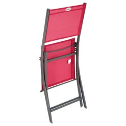 Lot De 4 Chaises De Jardin Pliantes Modula Grenade & Graphite 6 Lot De 4 Chaises De Jardin Pliantes Modula Grenade & Graphite -Maison du jardin Magasin 00W080239C