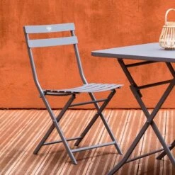 Lot De 2 Chaises De Jardin Pliantes Greensboro Gris Quartz 18 Lot De 2 Chaises De Jardin Pliantes Greensboro Gris Quartz -Maison du jardin Magasin 00W084946I