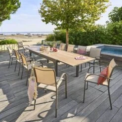 Table De Jardin Extensible Piazza Houblon & Tonka