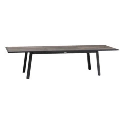 Table De Jardin Extensible Pavane Graphite & Pécan 8 Table De Jardin Extensible Pavane Graphite & Pécan -Maison du jardin Magasin 00W085050C