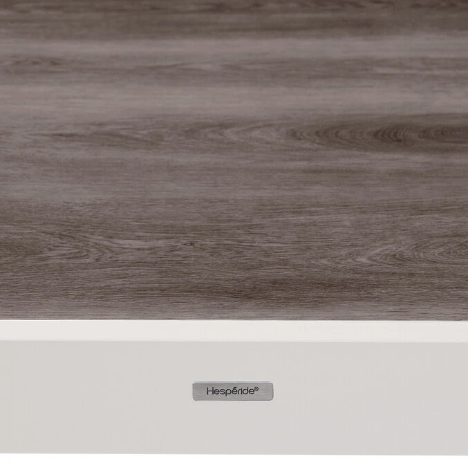 Table De Jardin Extensible Piazza Gris Smoke & Blanc 5 Table De Jardin Extensible Piazza Gris Smoke & Blanc – Image 5