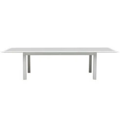 Table De Jardin Extensible Allure Gris & Blanc 7 Table De Jardin Extensible Allure Gris & Blanc -Maison du jardin Magasin 00W085055C