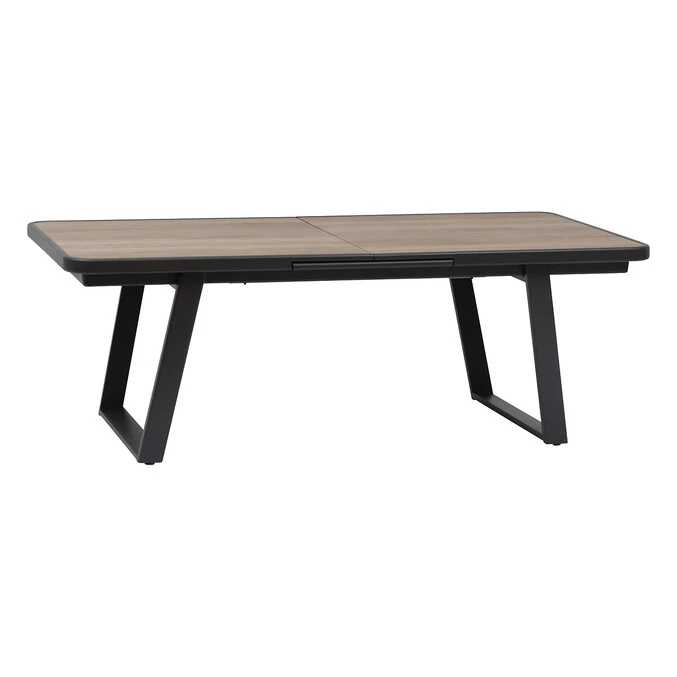 Table De Jardin Extensible Unisson Houblon & Graphite 2 Table De Jardin Extensible Unisson Houblon & Graphite – Image 2