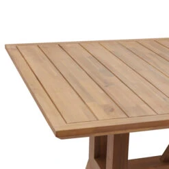 Table Haute De Jardin Rectangulaire Papouasie Acacia 7 Table Haute De Jardin Rectangulaire Papouasie Acacia -Maison du jardin Magasin 00W085061C