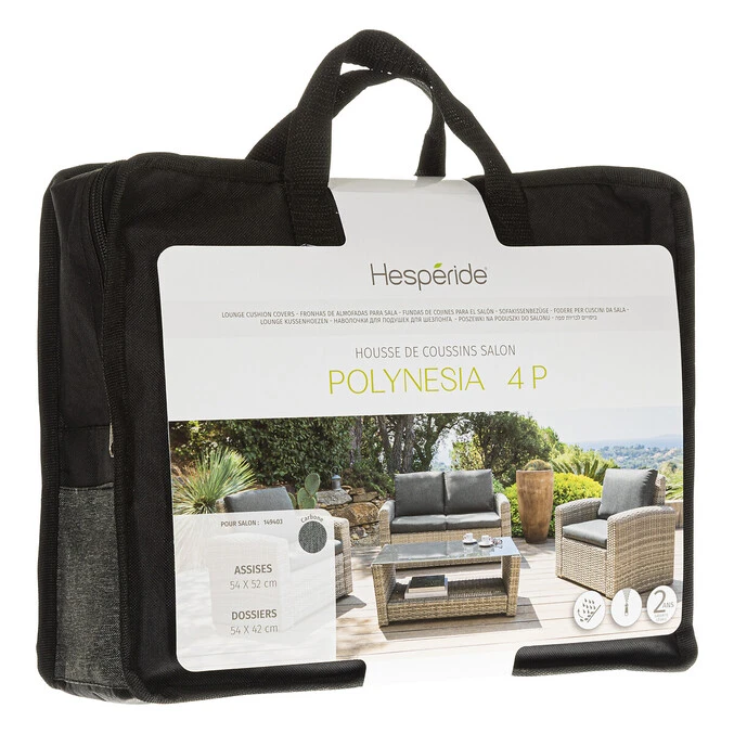 Housse De Coussin Pour Salon Polynésia 4 Places Havane 1 Housse De Coussin Pour Salon Polynésia 4 Places Havane