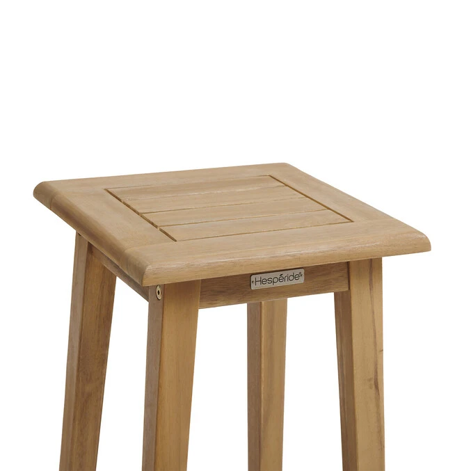 Lot De 2 Tabourets Hauts De Jardin Tiwi Acacia 2 Lot De 2 Tabourets Hauts De Jardin Tiwi Acacia – Image 2