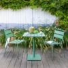 Table De Jardin Carrée Phuket Vert Olive