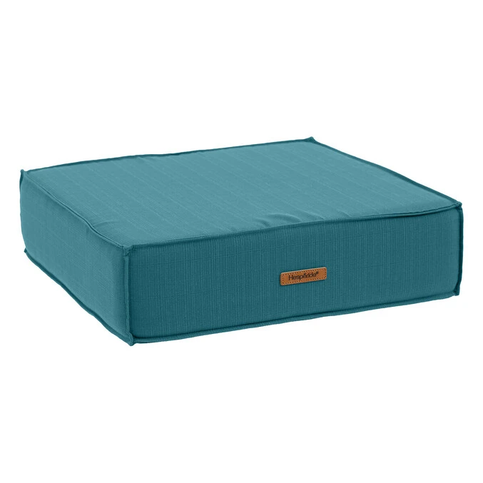 Coussin De Sol Korai Bleu Canard 1 Coussin De Sol Korai Bleu Canard