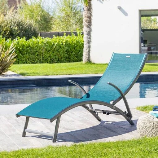 Transat Samba Bleu Canard & Graphite